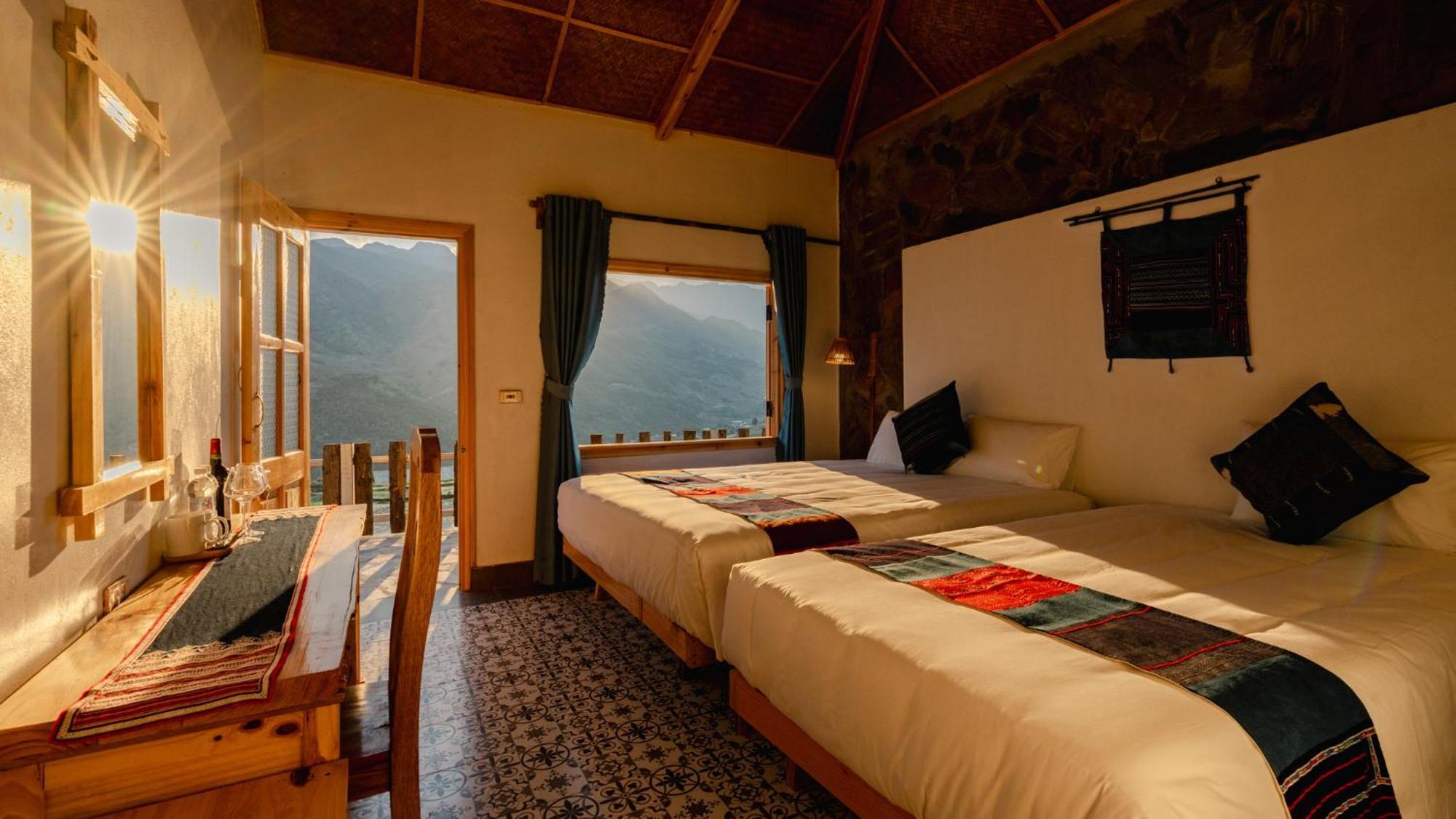 Muong Hoa Eco Villa サパ エクステリア 写真